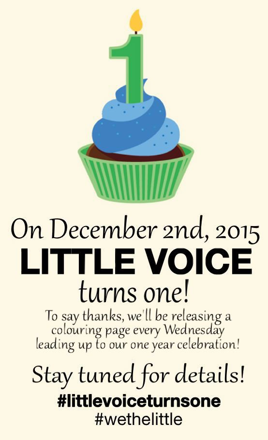 little voice turns one